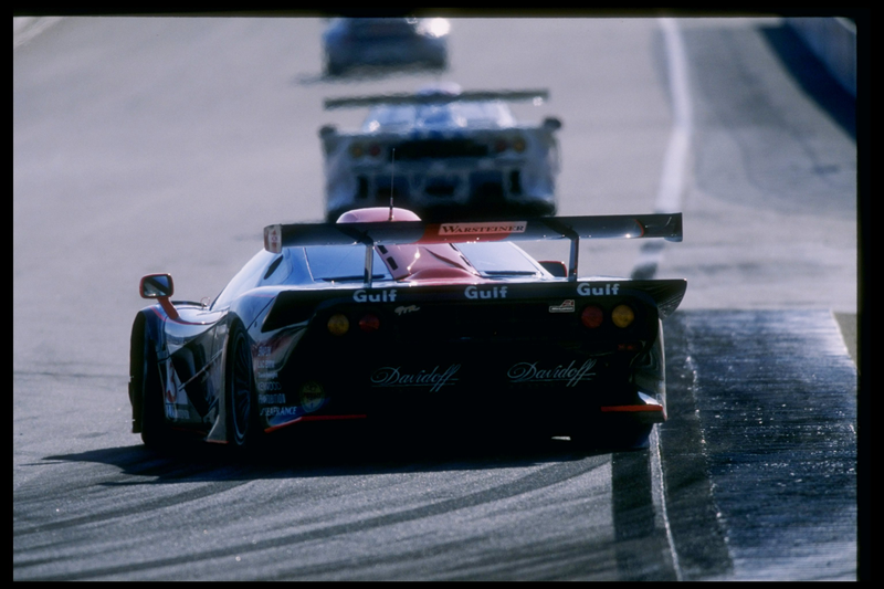 Another shot of the 1997 FIA GT series, with a longtail McLaren F1 getting loose at Laguna Seca. Why post this? Wouldnât you?